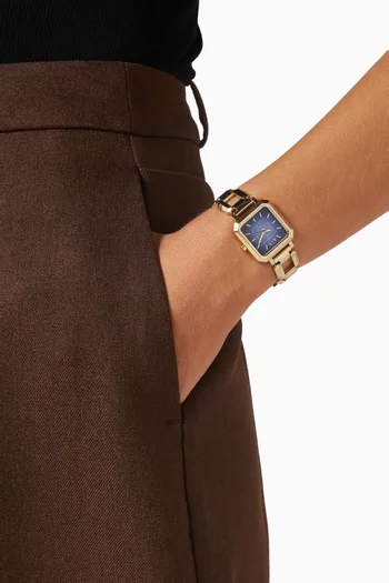 Leila Stainless Steel Watch , 27 x 26mm