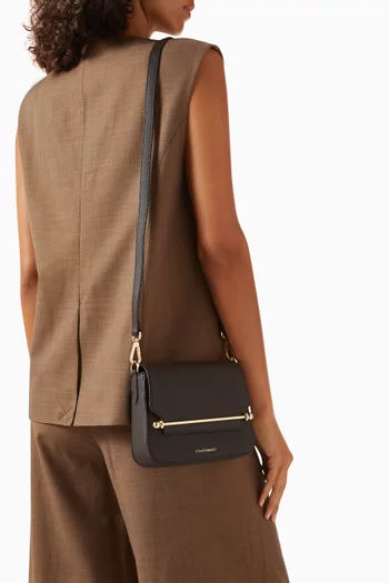 حقيبة كروس إيس ميني جلد بارز الملمس