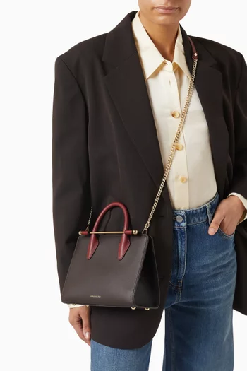 Mini Tote Bag in Smooth Calf Leather