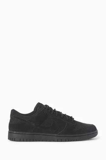 Dunk Low Sneakers in Nubuck Leather