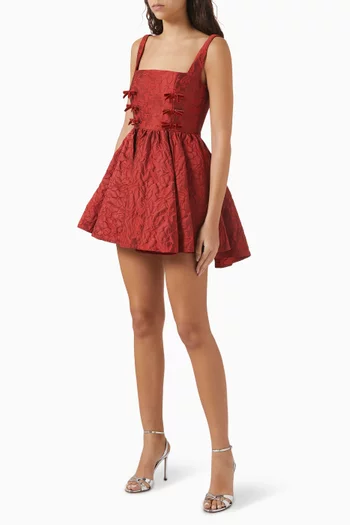 Fran Jacquard Mini Dress