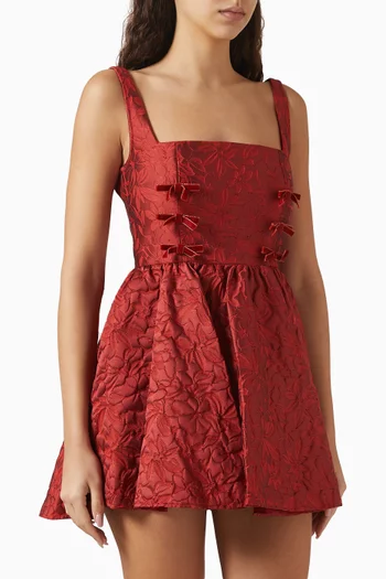 Fran Jacquard Mini Dress