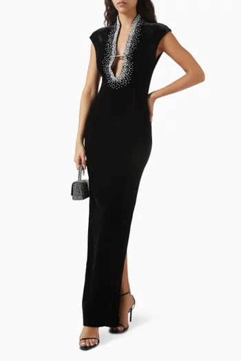 Lenora Gown in Velvet