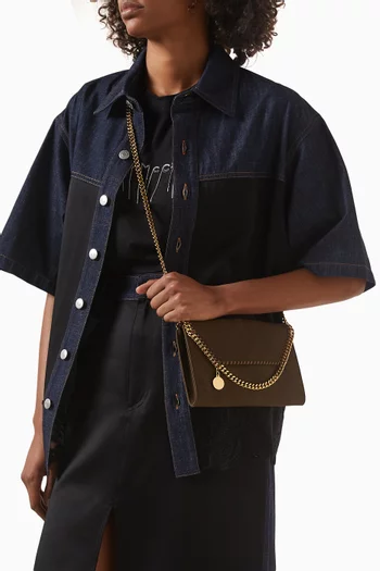 Falabella Crossbody Bag in Suede