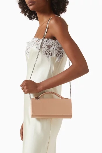 Falabella Clutch Bag in Eco Satin