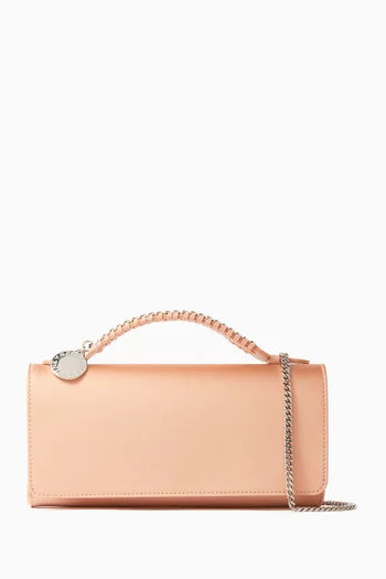 Falabella Clutch Bag in Eco Satin