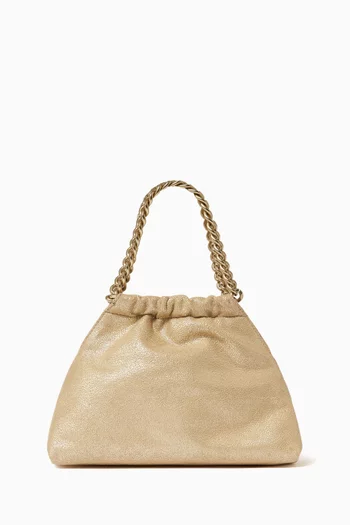 Mini Falabella Crossbody Bag in Shaggy Deer Fabric