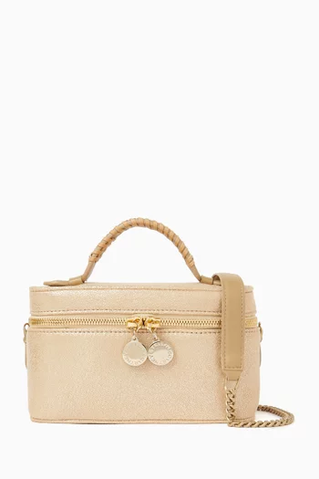 Falabella Vanity Case in Shaggy Deer Leather