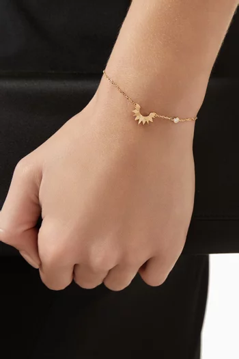 Sunlight Bracelet in 18kt Rose Gold
