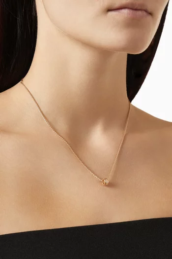 Possession Diamond Pendant in 18kt Rose Gold