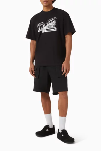 Wish You Were Here T-shirt in Cotton