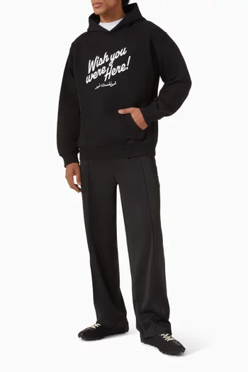 Wish You Were Here Hoodie in Cotton