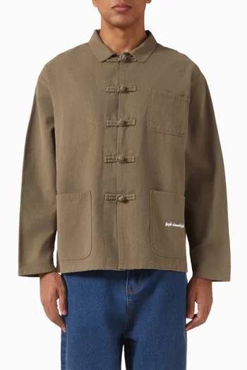 Workwear Over Shirt in Cotton