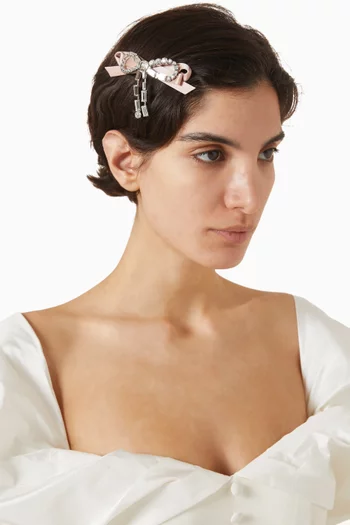Crystal Bow Hair Clip