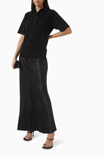 فستان مونيومنت بنمط تي شيرت بولو