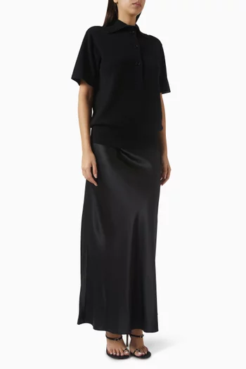 فستان مونيومنت بنمط تي شيرت بولو