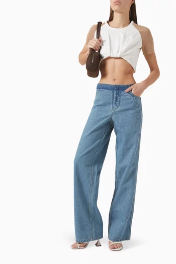 Tucked Ringer T-shirt in Jersey