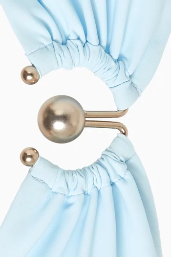 قطعة بيكيني علوية أوربت بكشكش وتغطية بسيطة