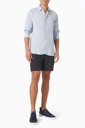 Alex Shorts in Linen