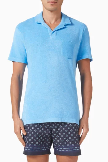 Resort Polo T-shirt in Cotton-terry