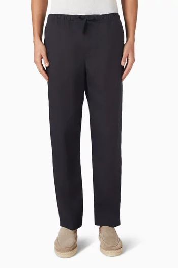 بنطال أليكس كتان