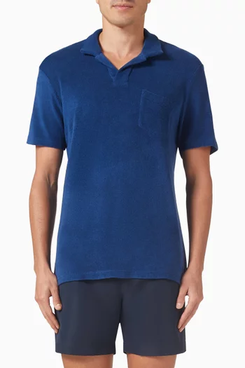 Resort Polo T-shirt in Cotton-terry