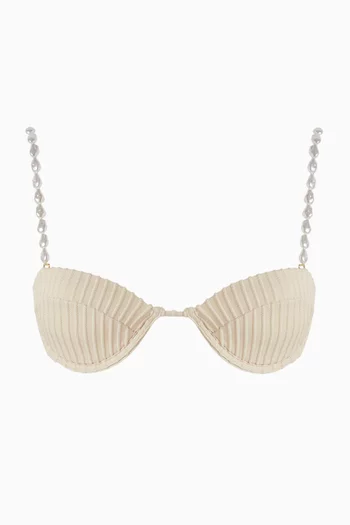 Ali Shell Bikini Top