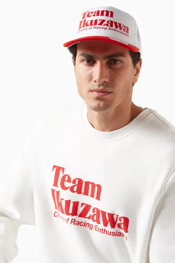 Pit-crew Baseball Cap in Mesh