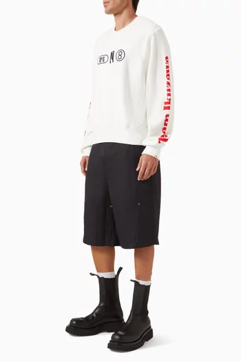 Japan GP Crewneck Sweatshirt in Organic Cotton