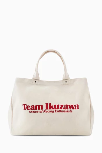 Logo-print Tote Bag in Canvas