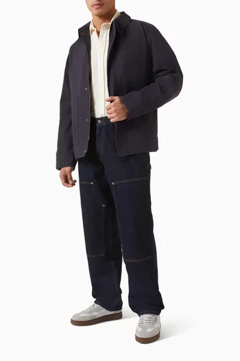 جاكيت اسبين مبطن قماش اويل سكين