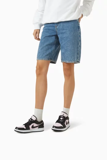 سنيكرز آير جوردان 1 أسفل الكاحل جلد