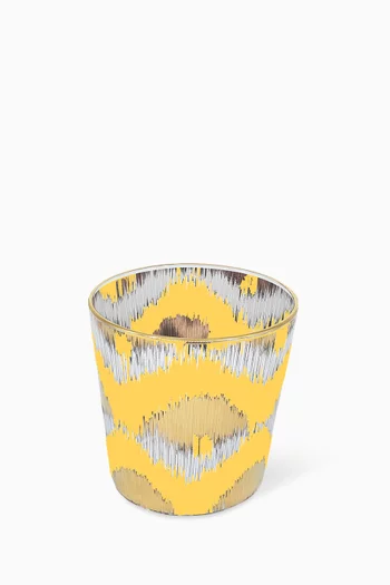 Ikat Glass Tumblers, Set of 4