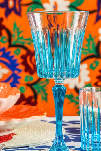 Crystal Wine Glasses, Set of 4