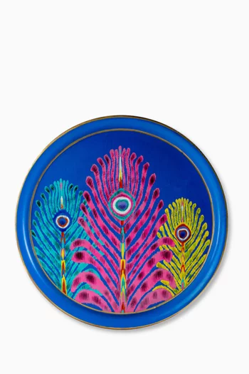 x Matthew Williamson Tray in Hand-painted Iron