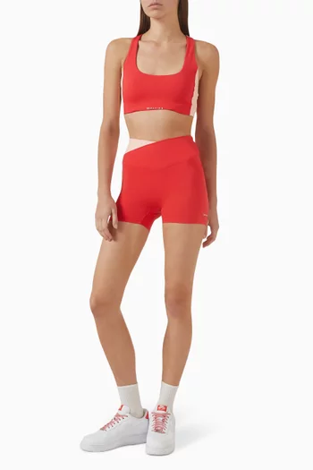 شورت بايكر واندر بحياكة داخلية بطول 3"‏ بوصة