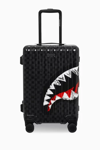 Scribble Shark Carry-on Luggage