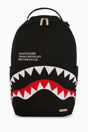 Shark Central Knit Backpack