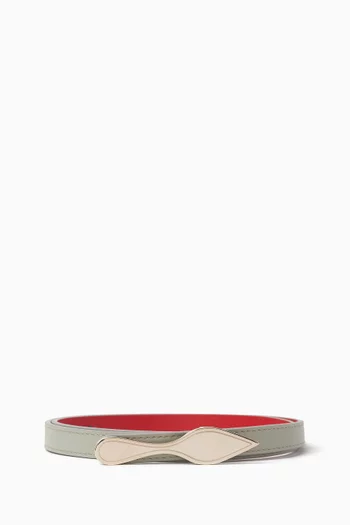 حزام بيتينا بوجهين جلد عجل