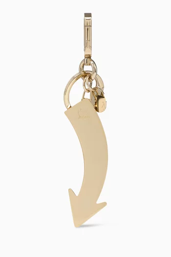 سلسلة مفاتيح بتصميم لوحة إشارة سيرك معدن