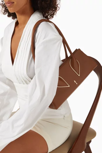 حقيبة فينوس بيد علوية جلد عجل