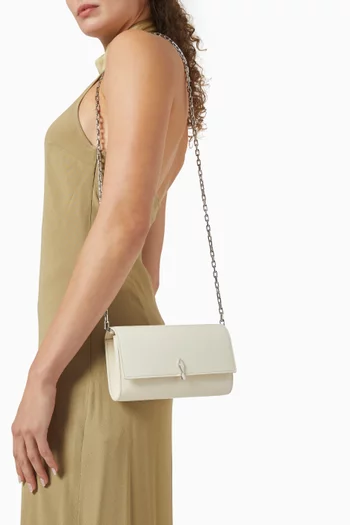 Bettina Wallet on Chain in Leather