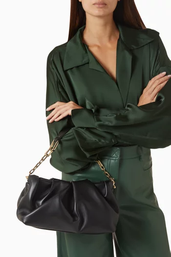 Eva Shoulder Bag in Leather