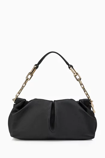 Eva Shoulder Bag in Leather