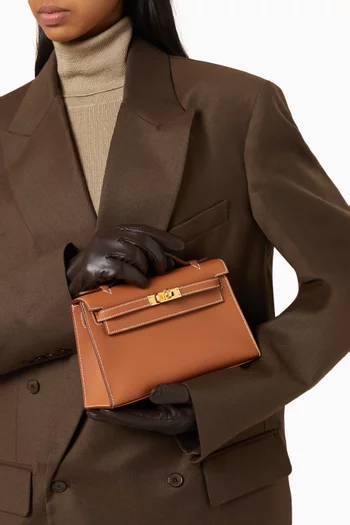 Unused Kelly Pochette in Swift Leather