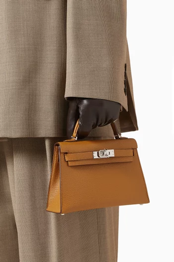 Pre-loved Mini Kelly Bag in Chèvre Leather