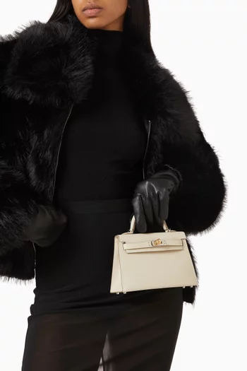 Unused Mini Kelly Bag in Epsom Leather
