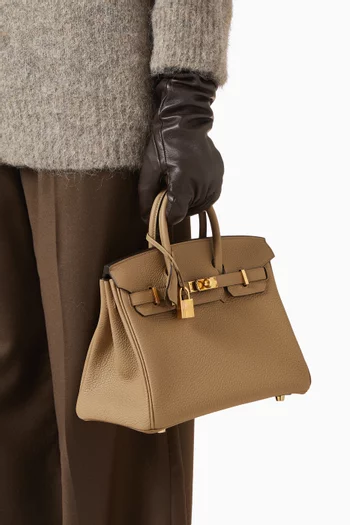 Unused Birkin 25 Bag in Togo Leather