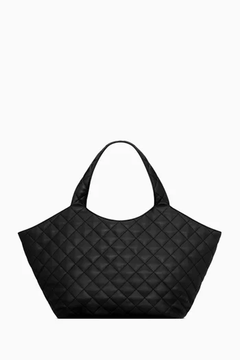 ICARE Medium Tote Bag in Quilted Nappa