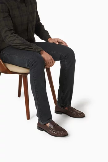 Le Loafers in Matte Leather